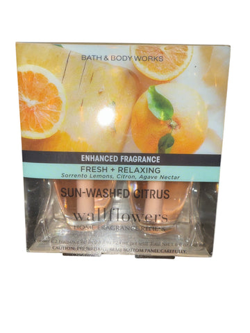 Bath & Body Works Sun-Washed Citrus Double Wallflower Refill