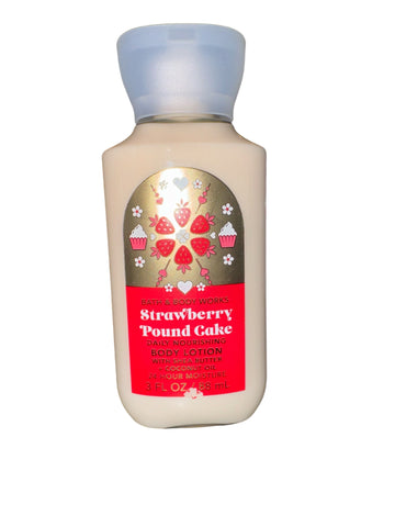 Bath & Body Works Travel Strawberry Pound Cake Lotion