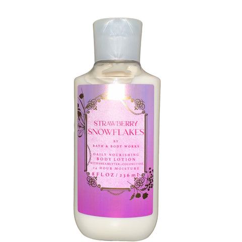 Bath & Body Works Strawberry Snowflakes Lotion