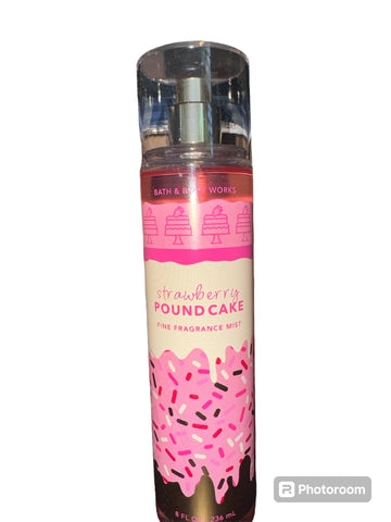 Bath & Body Works Strawberry Pound Cake Mist