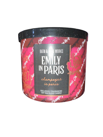 Bath & Body Works Emily In Paris Champagne in Paris 3 Wick Candle