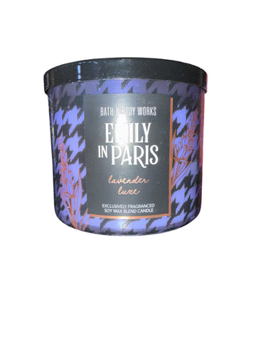 Bath & Body Works Emily In Paris Lavender Luxe 3 Wick Candle