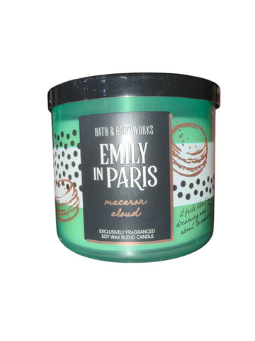 Bath & Body Works Emily In Paris  Macaron Cloud 3 Wick Candle