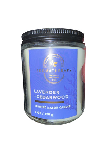 Bath & Body Works Lavender Cedarwood Single Wick