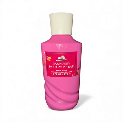 Bath & Body Works Raspberry Holiday Pie Bar Shower Gel