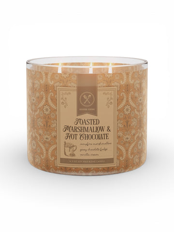 Goose Creek Toasted Marshmallow & Hot Chocolate 3 Wick Candle