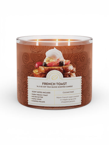 Goose Creek French Toast 3 Wick