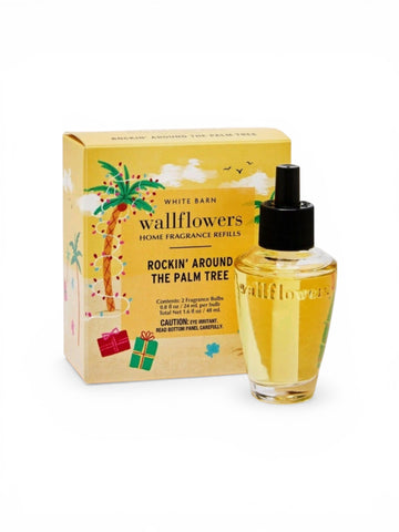 Bath & Body Works Rockin Around the Palm Tree Wallflower Refill Set
