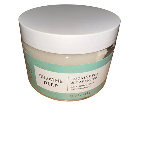 Bath & Body Works Breathe Deep Salt Body Scrub